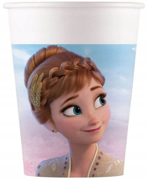 Kubeczki Papierowe Kraina Lodu Frozen 200ml 8szt