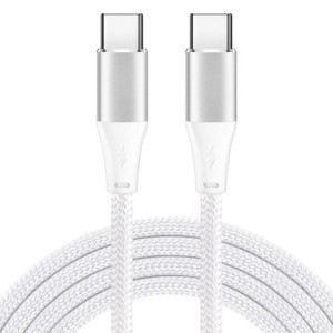 Kabel iBOX IKUTC2W USB-C 60W 2m White