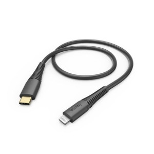 Kabel ładujący USB 2.0 A Hama Data Lightning/TYP-C MFI 1,5m, czarny