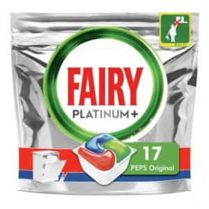 Fairy Platinum, kapsułki do zmywarki, 17 szt.