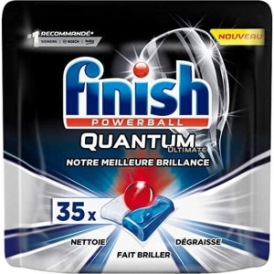 Finish Powerball Quantum Ultimate Regular, tabletki do zmywarki, 35 szt.