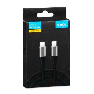 Kabel I-box Usb Typ-c 60w 2m Pd/qc Czarny