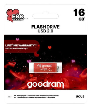 Pendrive CUBE 16GB USB2.0 - Valentine