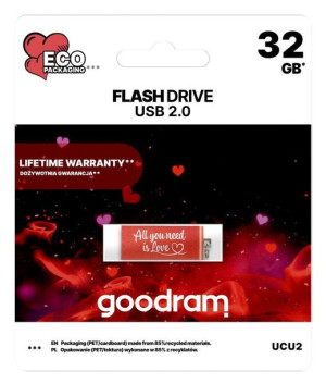Pendrive CUBE 32GB USB2.0 - Valentine