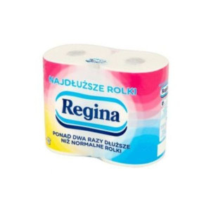 Regina, papier toaletowy najdłuższe rolki, 2-warstwowy, 4 szt.