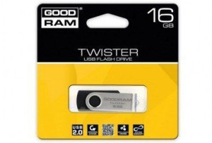 Twister 16gb Black Usb2.0