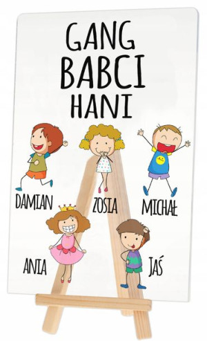 Sztaluga Szkło Pleksi Gang Babci Dziadka Prezenty4