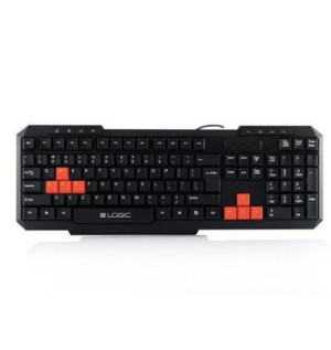 Klawiatura przewodowa LOGIC LK-21 czarna