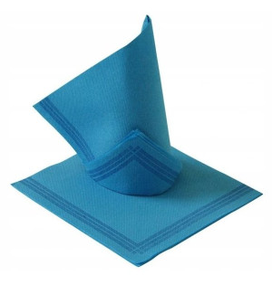 Serwetki Na Urodziny Ślub 38x38 Niebieskie 50 Szt!