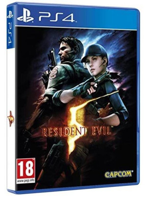 Resident Evil 5 HD + DLC | Gra PS4 (Kompatybilna z PS5)