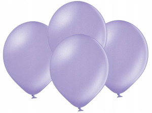 BALONY metalizowane J. FIOLETOWE 10,5 cali 10 SZT