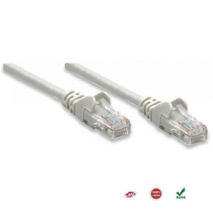 PatchCord 100% miedź Intellinet Cat.6 UTP, 1,5m, szary