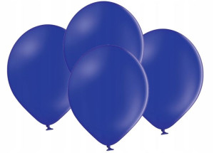 BALONY pastelowe pastel GRANATOWE 10,5 cali 10 SZT