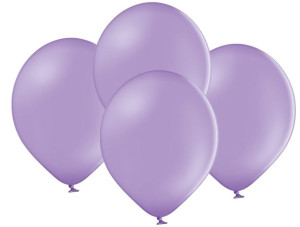 BALONY pastelowe JASNOFIOLETOWE 10,5 cali 10 SZT
