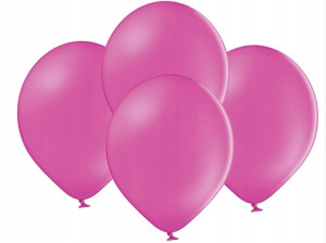 BALONY pastelowe CIEMNORÓŻOWE 10,5 cali 10 SZT