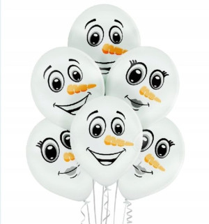 BALONY 12' BAŁWANKI na urodziny przyjęcie 6 SZT