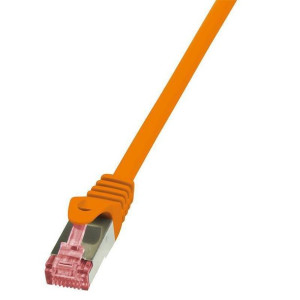 Patchcord LogiLink CQ2098S CAT.6 S/FTP 10m, pomarańczowy