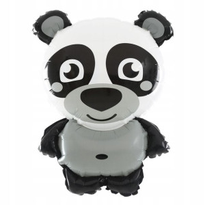 BALON foliowy PANDA na URODZINY XL 63cm