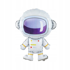 BALON foliowy ASTRONAUTA na URODZINY XL 84cm