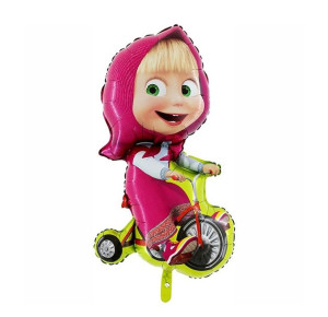 Balon MASZA masha NIEDŹWIEDŹ na URODZINY 100cm XL