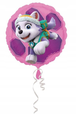 BALON foliowy PSI PATROL EVEREST na URODZINY 46cm