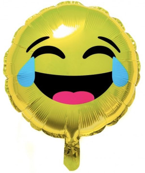 BALON foliowy EMOTKA ŚMIEJĄCA SIĘ na URODZINY XL