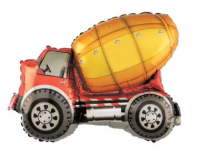 BALON foliowy BETONIARKA na URODZINY 82cm XL