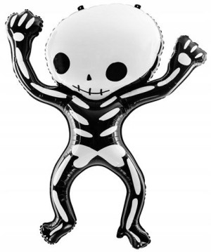 BALON foliowy SZKIELET na HALLOWEEN 100cm