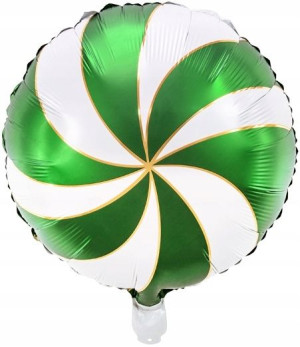 BALON foliowy LIZAK CUKIEREK na MIKOŁAJA 45cm