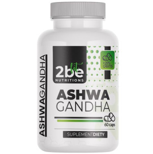Ashwagandha 1400 żeń-szeń indyjski 72 kasułki