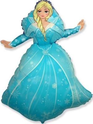 BALON foliowy ELSA KRAINA LODU na URODZINY XL 99cm
