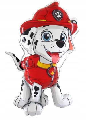 BALON foliowy PSI PATROL MARSHALL URODZINY XL 74cm
