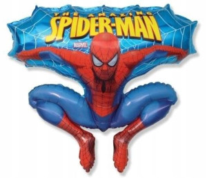 BALON foliowy SPIDERMAN na URODZINY XL 53cm