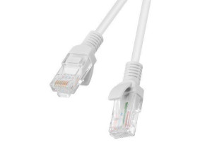 Patchcord Kat.5e 0.5m Szary Fluke Passed Lanberg 10-pack