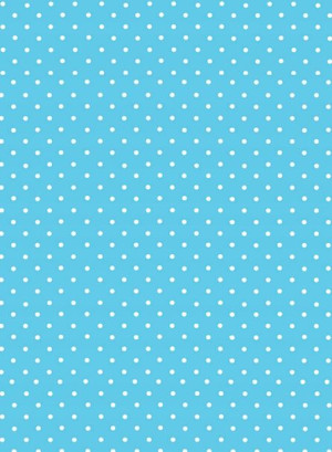 Obrus Papierowy Cerata Niebieski W Kropki 180x120