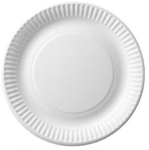 TALERZYKI PAPIEROWE talerze BIO EKO 18cm 100szt