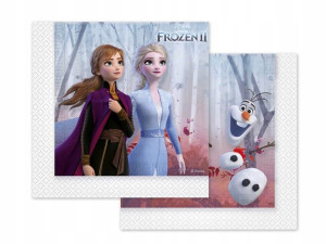 Serwetki Urodzinowe Frozen Kraina Lodu 20 Szt