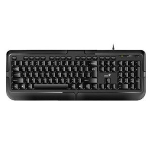 Klawiatura przewodowa Genius KB-118 Elegant black Biurowa