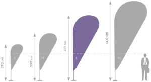 Maszt PRO L - 450 cm