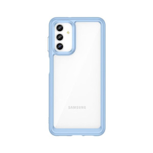 Etui Samsung Galaxy A13 5g Pokrowiec Z Elastyczną Ramką Niebieskie