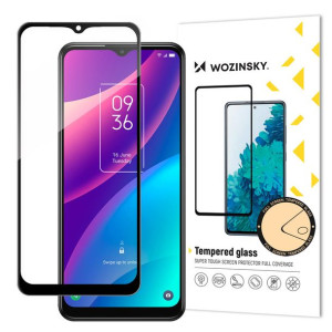 Szkło Hartowane Full Glue Na Cały Ekran Z Ramką Case Friendly Tcl 30 Se