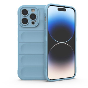 Etui Do Iphone 14 Pro Max Elastyczny Pancerny Pokrowiec Jasnoniebieski