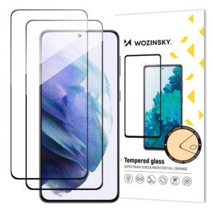 Szkło Hartowane Samsung Galaxy S23+ 9h Na Cały Ekran Z Czarną Ramką
