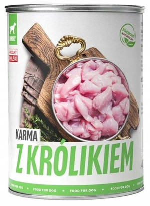 Tuf Tuf Puszka Mielonka Z Królikiem 400g