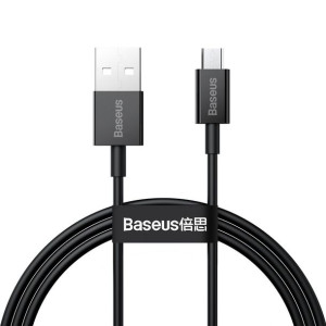 Kabel Usb Do Micro Usb Baseus Superior Series, 2A, 1M (Czarny)