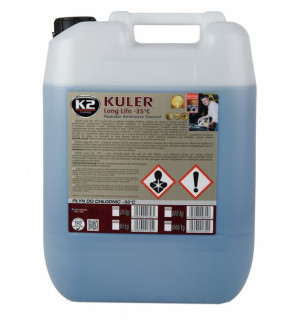 K2 Kuler -35c Niebieski 20kg Płyn Do Chłodnic G11