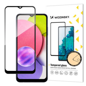 Szkło Hartowane Full Glue Na Cały Ekran Z Ramką Samsung Galaxy A03/a03s