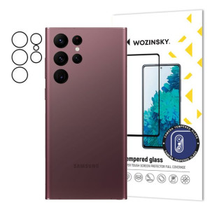 Szkło Hartowane 9h Na Cały Aparat Kamerę Samsung Galaxy S22 Ultra