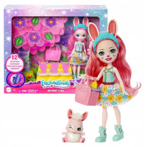 Enchantimals Zestaw Niespodzianka Bree Bunny Twist