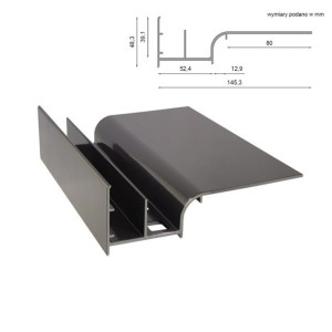 Profil Prosty W20 Tarasy podniesione (System UNIVERSAL) RENOPLAST